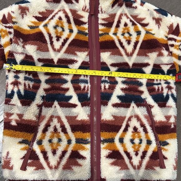 Faherty Multicolor Fleece Jacket - Picture 7 of 8